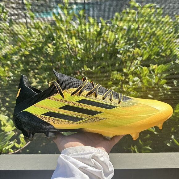 Adidas X Speedflow Messi.1 FG Solar Gold Men\'s Soccer Cleats GW7417 Size 13 main image 13